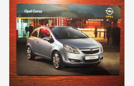 Opel Corsa - Prospekt - Ausgabe 01/2009.