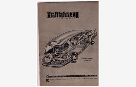 Kraftfahrzeugtechnik - Heft 10 - 5. Jahrgang 1955