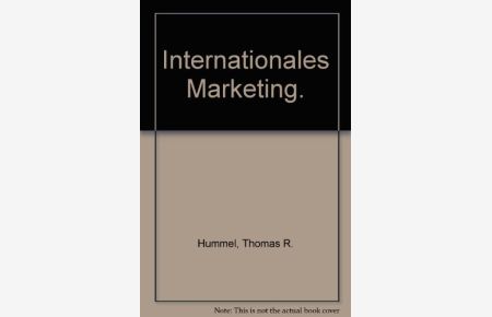 Internationales Marketing.