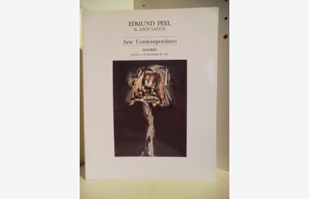 Edmund Peel & Asociados. Arte Contemporaneo. Madrid Juevers. 13 de Diciembre de 1990