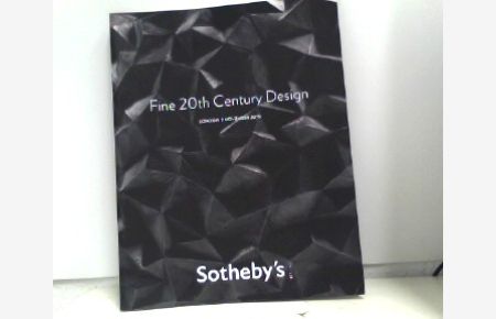 Sotheby's - Fine 20th Century Design - London 9 November 2010