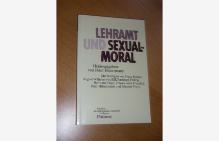 Lehramt und Sexualmoral