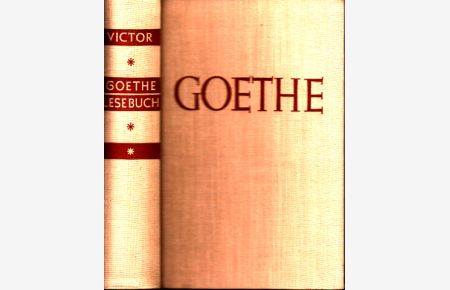 Goethe - Ein Lesebuch für unsere Zeit