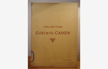 Catalogue des Aquarelles Dessins & Croquis par Henry Monnier 1805 - 1877. Collection de M. Gustave Cahen. Troisieme Vente, 8 Juin 1929