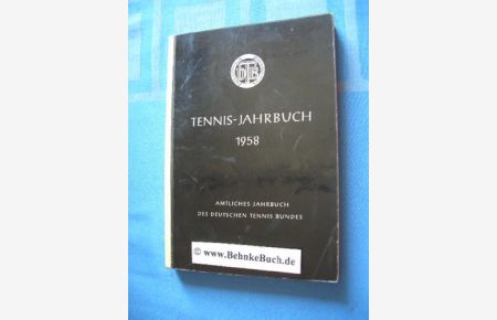 Tennis-Jahrbuch 1958