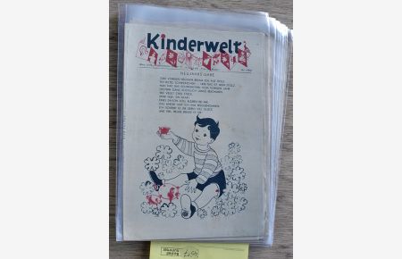 Kinderwelt - Beiblatt von Frau und Mutter - Heft 1 - 12 1952. 12 Hefte.