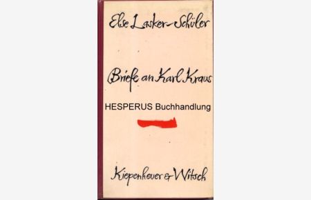 Briefe an Karl Kraus