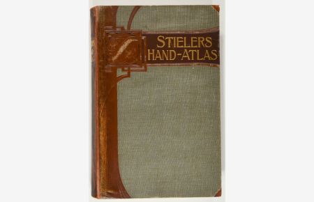 Hand-Atlas. 100 Karten in Kupferstich mit 162 Nebenkarten. Herausgegeben von Justus Perthes` geographischer Anstalt in Gotha.