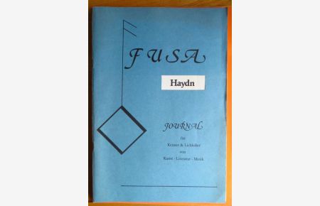 Fusa - Journal für Kenner & Liebhaber von Kunst Literatur Musik  - Konvolut von 3 Heften:
