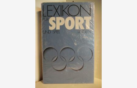 Lexikon für Sport und Spiel (originalverschweißtes Exemplar)