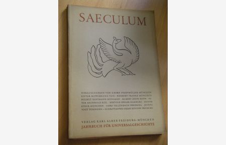 Saeculum. Jahrbuch für Universalgeschichte. Band 3, Heft 3, Jahrgang 1953