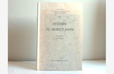 Studien zu Moritz Jahn