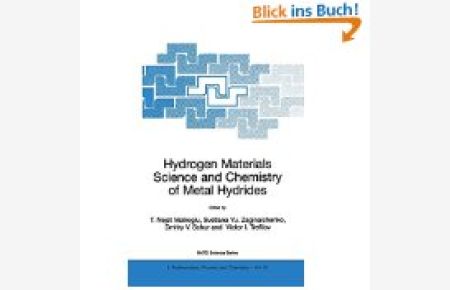 Hydrogen Materials Science and Chemistry of Metal Hydrides (Nato Science Series II: (closed))