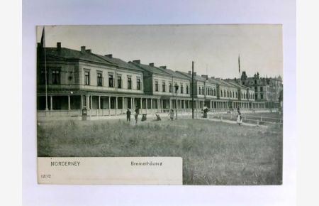 Postkarte: Norderney - Bremerhäuser
