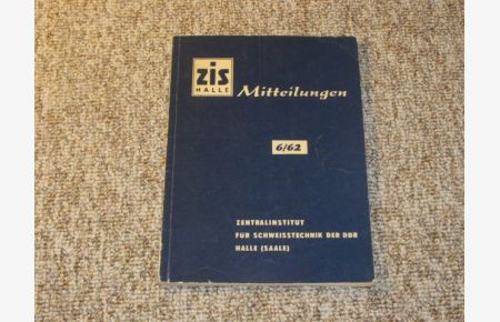 ZIS-Mitteilungen 6/62
