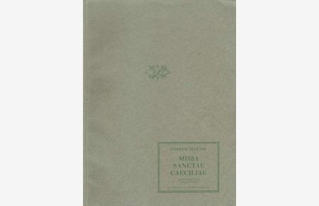 Missa sanctae caeciliae.