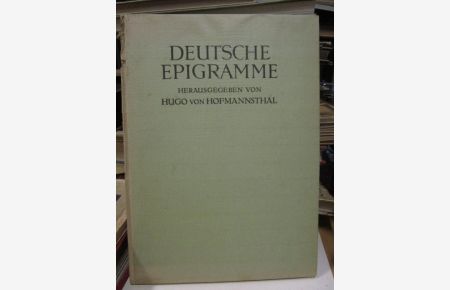 Deutsche Epigramme