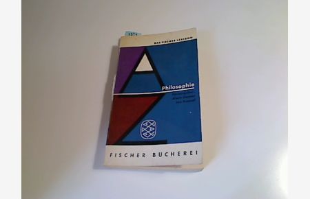 Fischer Lexikon Philosophie / Hrsg. von Alwin Diemer u. Ivo Frenzel. Mit e. Einl. von Helmuth Plessner