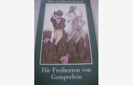 Die Freiherrn von Gemperlein  - Novelle