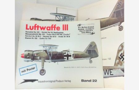 Henschel 123&29 Waffen-Arsenal 13 Focke-Wulf 58 Messerschmitt Me 110&108 