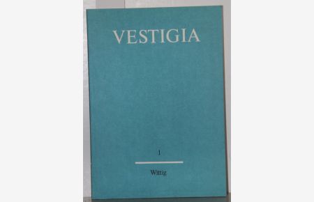 Aspekte des religiösen Dramas. Vorträge (= Vestigia, Jahrbuch des Deutschen Bibel-Archivs Hamburg, Band 1).