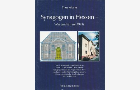 Synagogen in Hessen - was geschah seit 1945?