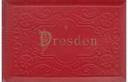 Dresden  - Fotoalbum mit 17 Echtfotos als Leporello