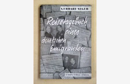 Reisetagebuch eines deutschen Emigranten.