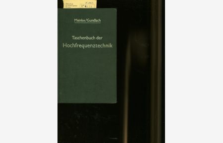Taschenbuch der Hochfrequenztechik.