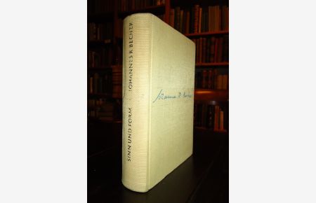 Sinn und Form. Beiträge zur Literatur. Zweites Sonderheft: Johannes R. Becher. Herausgegeben von der Deutschen Akademie der Künste.
