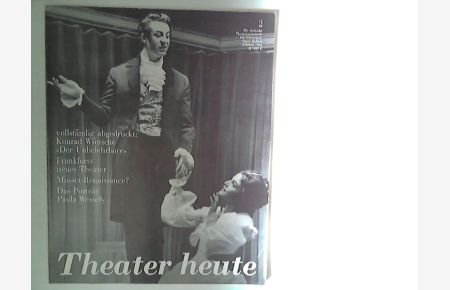 Theater heute : Heft 2, Februar 1964