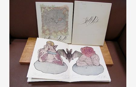 Edgar Allan Poe's Poesie - Album. Mit farbigen Illustrationen von Albert Schindehütte. ( Vorzugsausgabe )