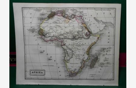 Afrika - Gesamtkarte.