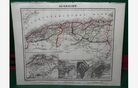Algerien - Gesamtkarte.