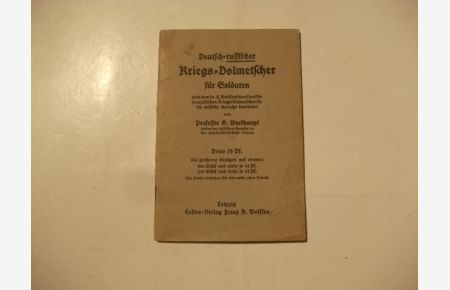 Deutsch-russischer Kriegs-Dolmetscher für Soldaten.