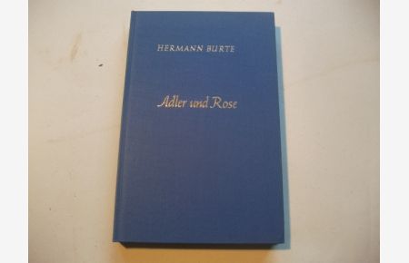 Adler und Rose. Französiche Gedichte.