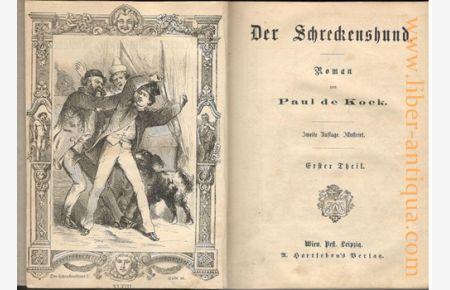 Der Schreckenshund (Erster bis Vierter Theil in einem Buch) - Roman