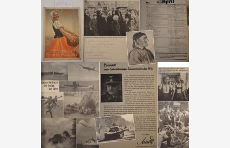 Schwäbischer Bauern-Kalender 1941  - Dieses Buch wird von uns nur zur staatsbürgerlichen Aufklärung und zur Abwehr verfassungswidriger Bestrebungen angeboten (§86 StGB)