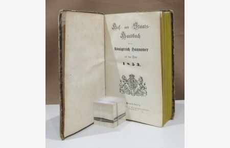 Hof- und Staats-Handbuch für das Königreich Hannover auf das Jahr 1853.