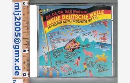 Da Da Da - Das war Die Neue Deutsche Welle. 20 Hits der NDW.   - Joachim Witt, Steinwolke, Hubert Kah, Frl. Menke, Trio, ...