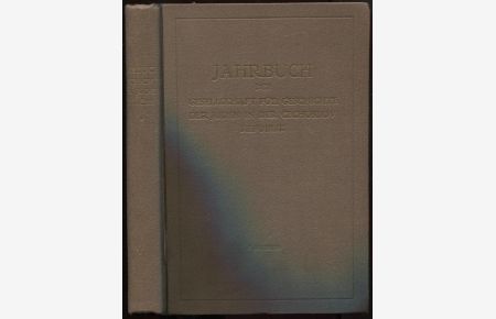 Jahrbuch der Gesellschaft für Geschichte der Juden in der Cechoslovakischen Republik. Fünfter Jahrgang