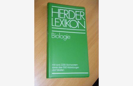 Herder-Lexikon. Biologie