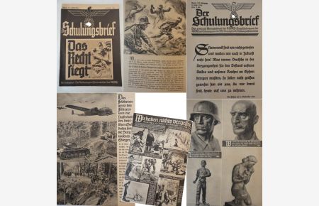 Der Schulungsbrief, das zentrale Monatsblatt der NSDAP. VII. Jahrgang 1940, 4. Folge  - Dieses Buch wird von uns nur zur staatsbürgerlichen Aufklärung und zur Abwehr verfassungswidriger Bestrebungen angeboten (§86 StGB)