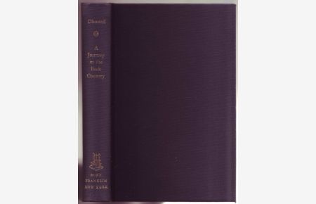 A Journey in the Back Country. Reprint of 1860 edition