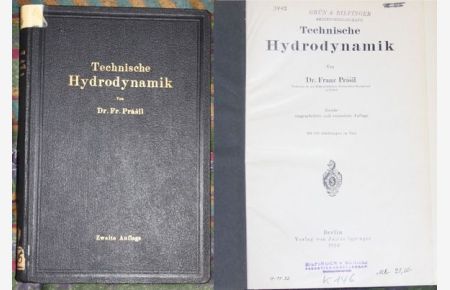 Technische Hydrodynamik.