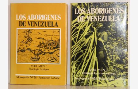 Los Aborigenes de Venezuela. 2 volumes set.