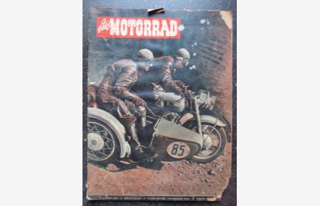 Das Motorrad 3. Jahrgang Heft 24 (Die deutsche Motorrad-Fachzeitschrift)