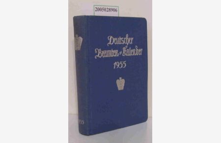 Deutscher Beamtenkalender 1955