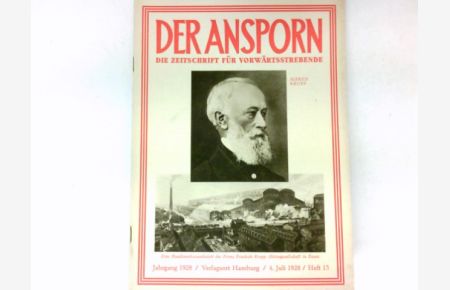 Der Ansporn :  - Die Zeitschrift für Vorwärtsstrebende. Heft 13 / 1928.