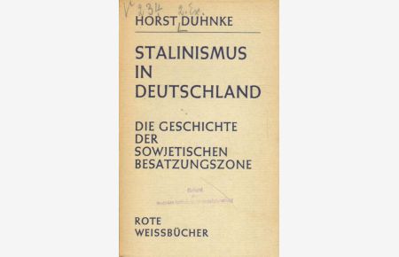 Stalinismus in Deutschland.